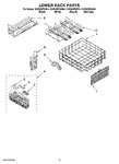 Diagram for 12 - Lower Rack Parts, Optional Parts (not Included)