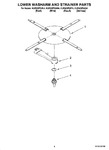 Diagram for 04 - Lower Washarm And Strainer Parts