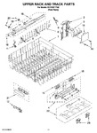 Diagram for 09 - Upper Rack And Track Parts