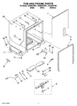 Diagram for 07 - Tub And Frame Parts