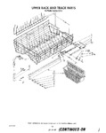 Diagram for 11 - Upper Rack And Track
