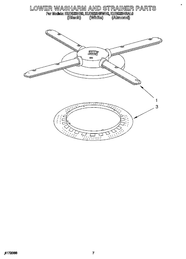 Diagram for KUDS23HB0