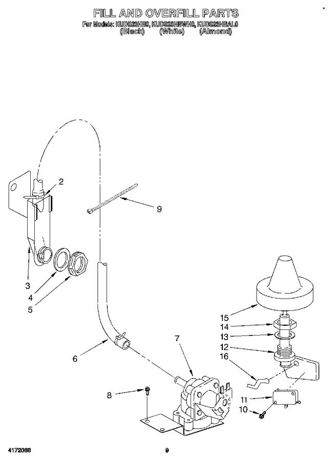Diagram for KUDS23HB0