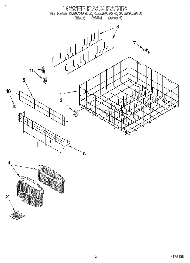 Diagram for KUDS24SEAL0