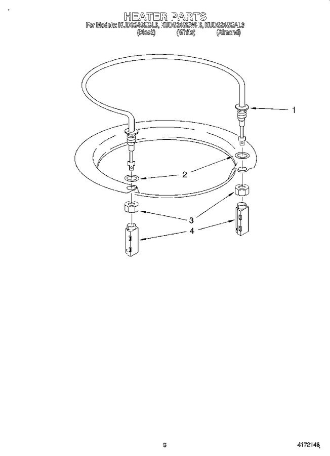 Diagram for KUDS24SEAL3