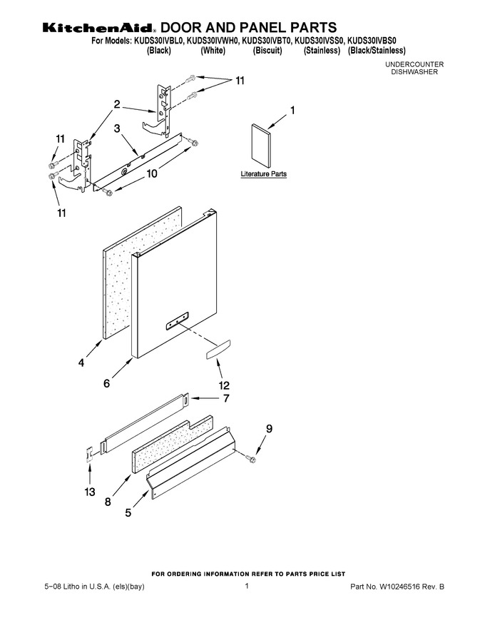 Diagram for KUDS30IVBT0