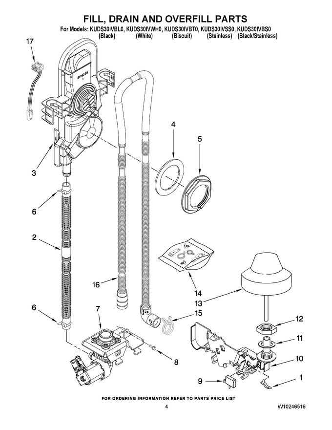 Diagram for KUDS30IVWH0