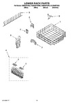 Diagram for 10 - Lower Rack Parts