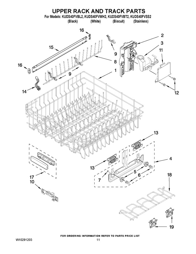 Diagram for KUDS40FVWH2