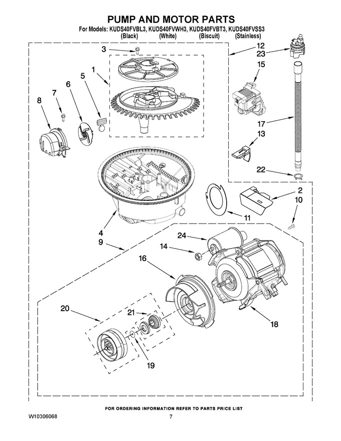 Diagram for KUDS40FVWH3
