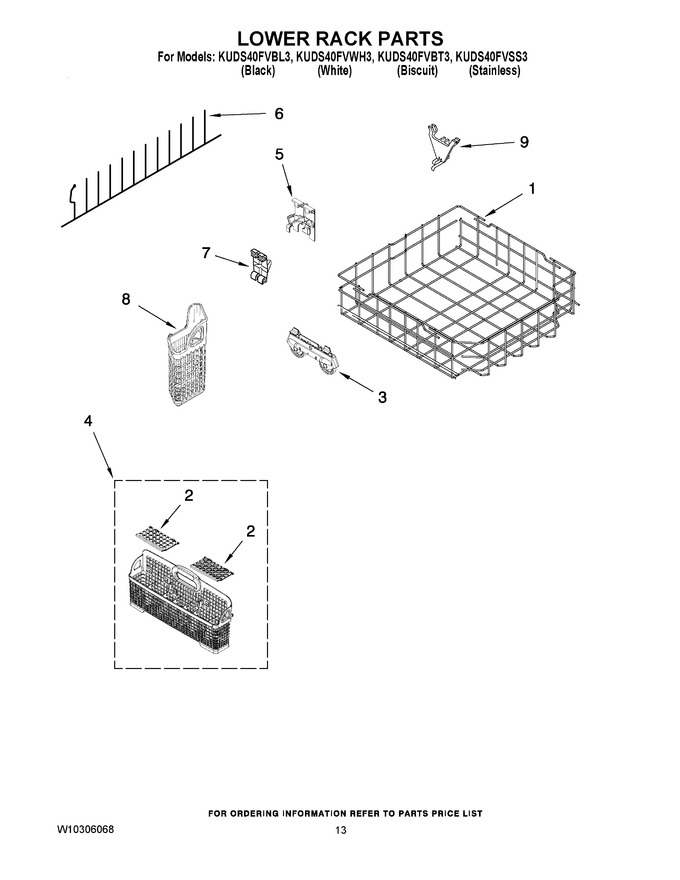 Diagram for KUDS40FVWH3