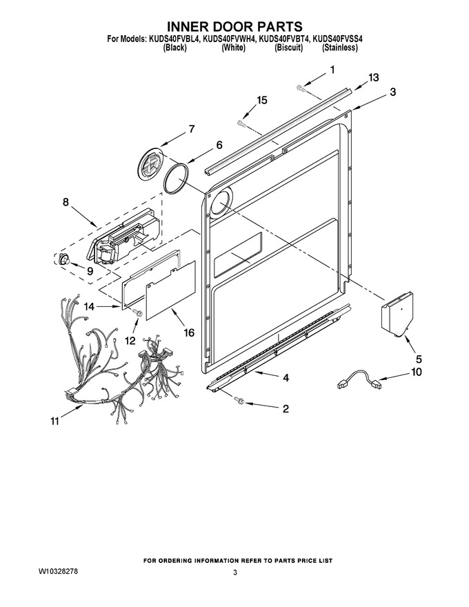 Diagram for KUDS40FVBL4