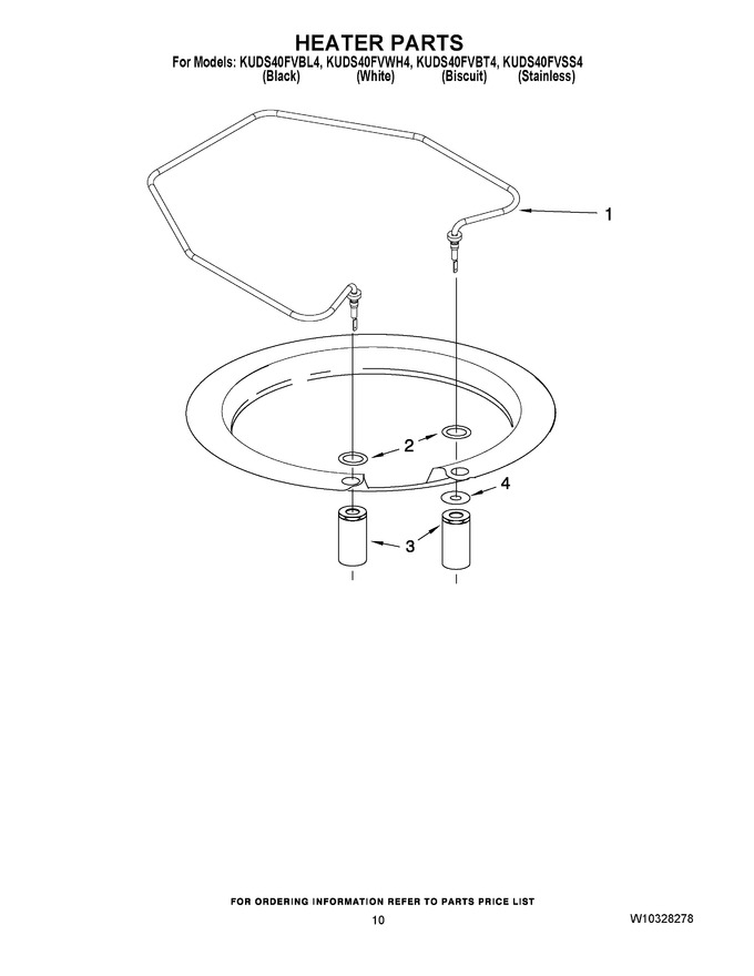 Diagram for KUDS40FVWH4