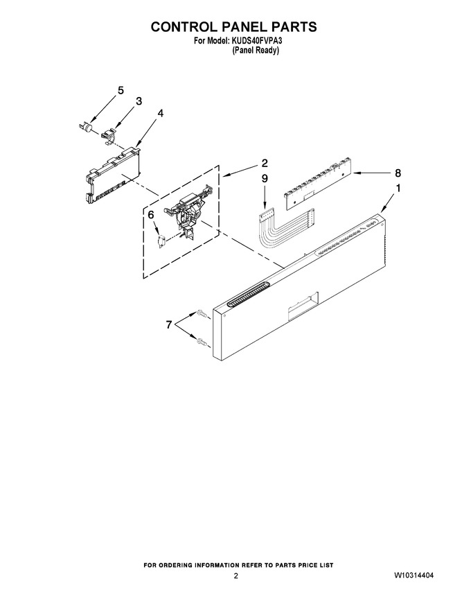 Diagram for KUDS40FVPA3
