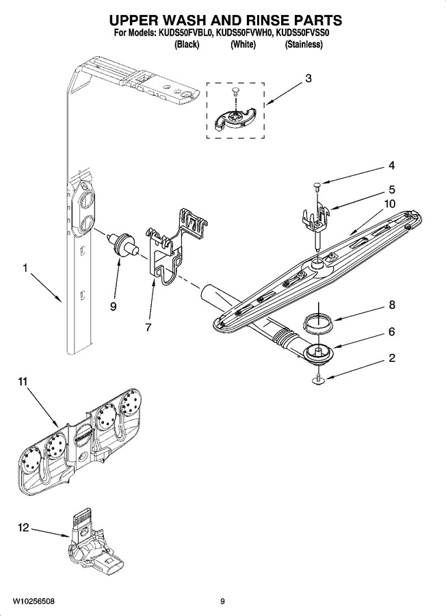 Diagram for KUDS50FVWH0