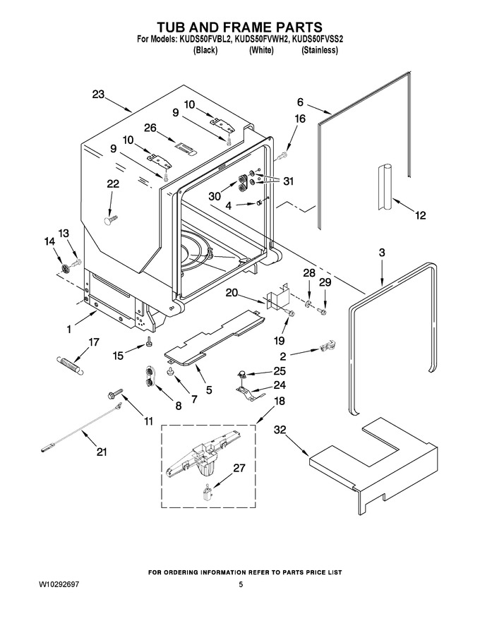 Diagram for KUDS50FVSS2