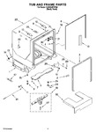 Diagram for 05 - Tub And Frame Parts
