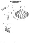 Diagram for 10 - Lower Rack Parts