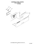 Diagram for 02 - Control Panel Parts