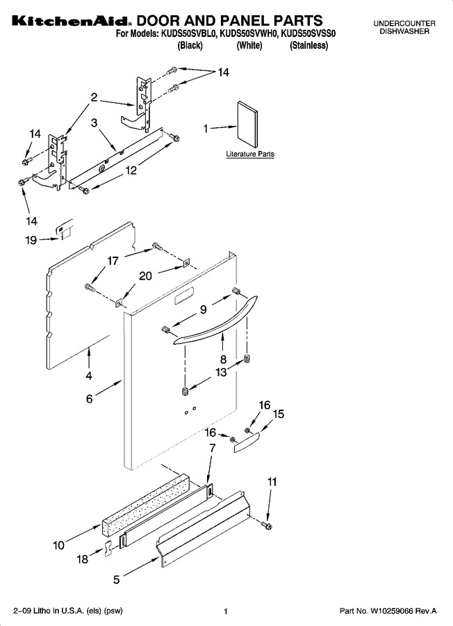 Diagram for KUDS50SVSS0