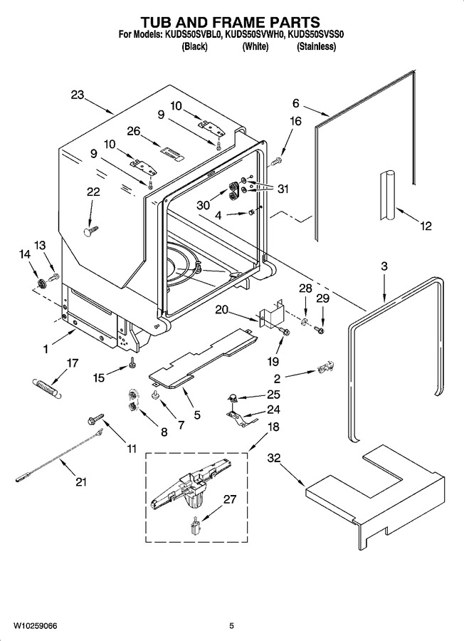 Diagram for KUDS50SVBL0
