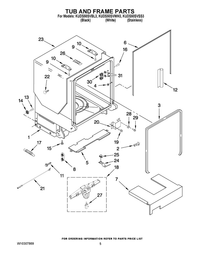 Diagram for KUDS50SVBL3