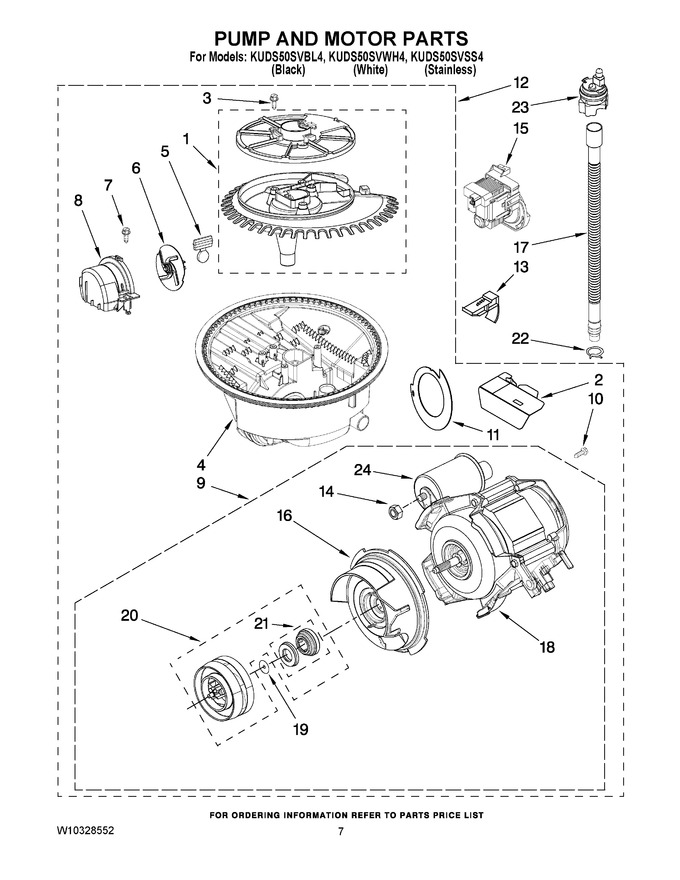 Diagram for KUDS50SVBL4