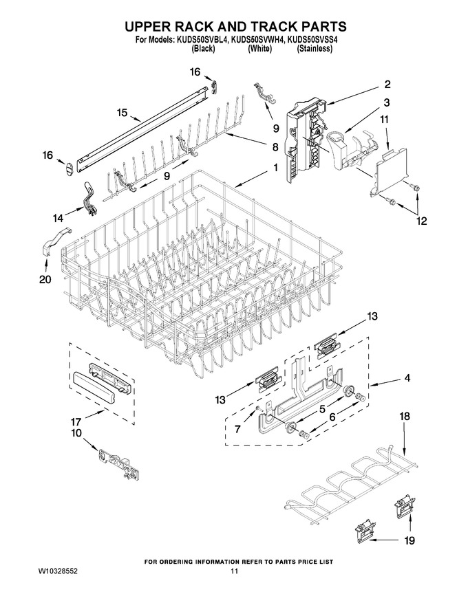 Diagram for KUDS50SVBL4