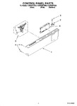 Diagram for 02 - Control Panel Parts