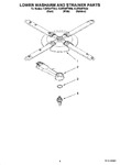 Diagram for 04 - Lower Washarm And Strainer Parts