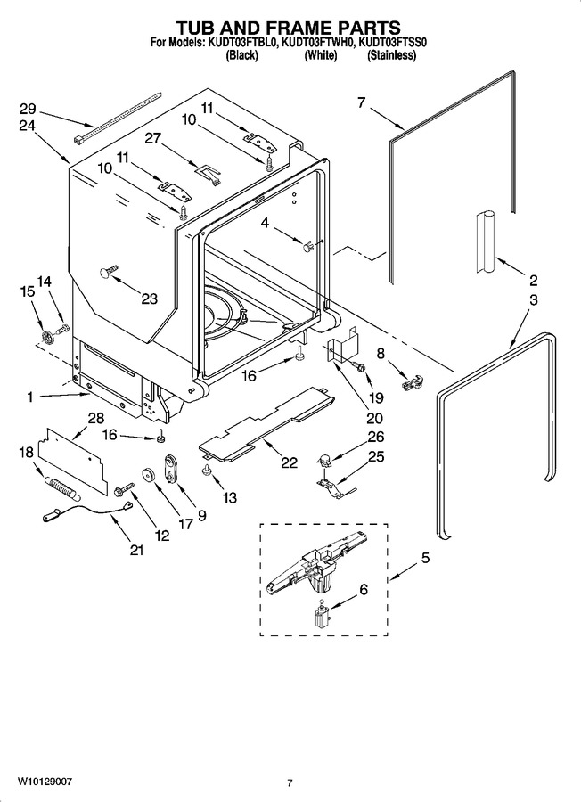 Diagram for KUDT03FTWH0