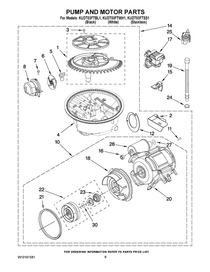 Diagram for KUDT03FTBL1