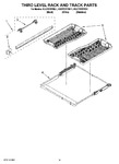 Diagram for 12 - Third Level Rack And Track Parts, Optional Parts (not Included)