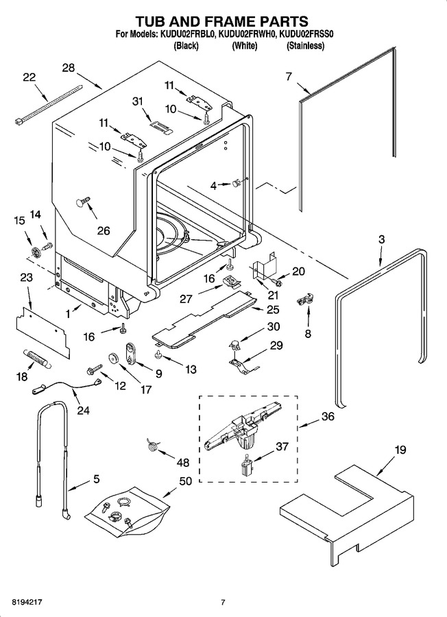 Diagram for KUDU02FRWH0