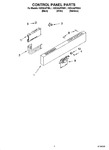 Diagram for 02 - Control Panel Parts