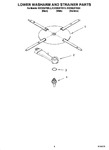 Diagram for 04 - Lower Washarm And Strainer Parts