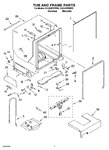 Diagram for 07 - Tub And Frame Parts
