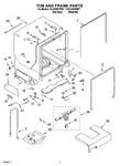 Diagram for 07 - Tub And Frame Parts