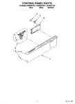 Diagram for 02 - Control Panel Parts