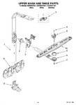 Diagram for 11 - Upper Wash And Rinse Parts