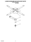 Diagram for 12 - Lower Washarm And Strainer Parts, Optional Parts (not Included)