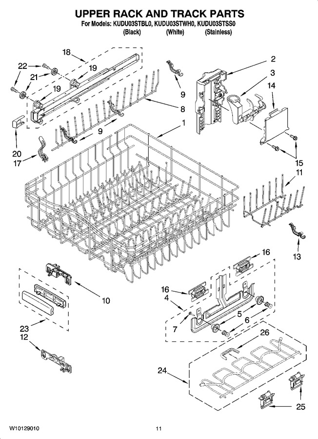 Diagram for KUDU03STWH0