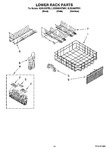Diagram for 11 - Lower Rack Parts