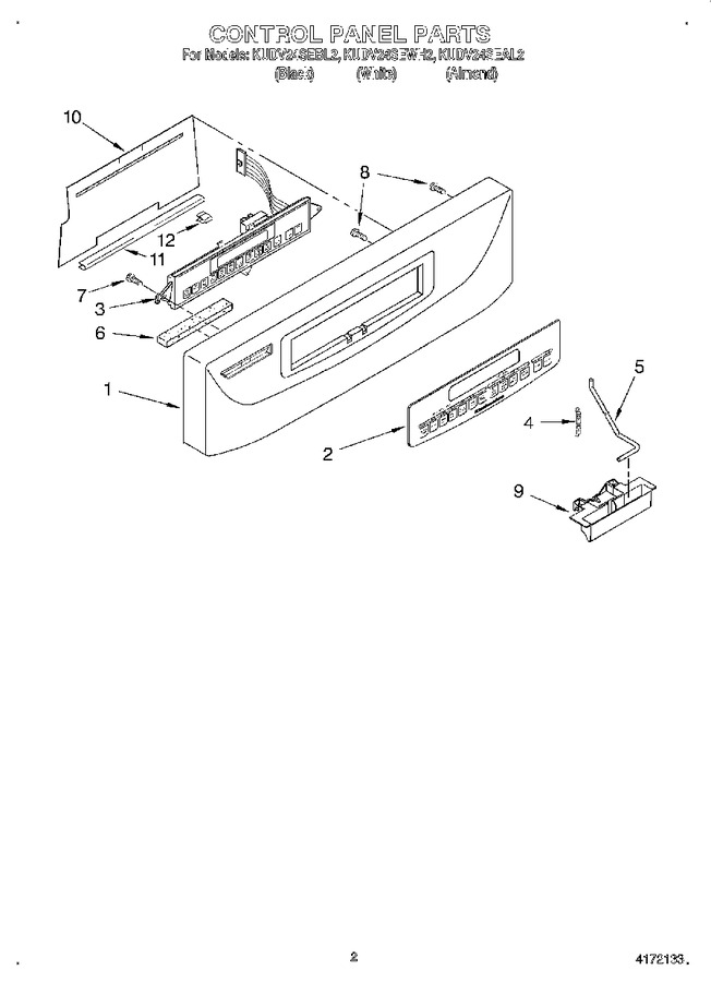 Diagram for KUDV24SEBL2