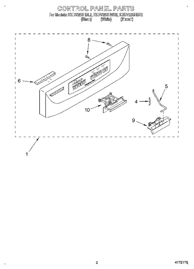 Diagram for KUDV25SHBT2