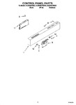 Diagram for 02 - Control Panel Parts