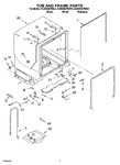 Diagram for 07 - Tub And Frame Parts
