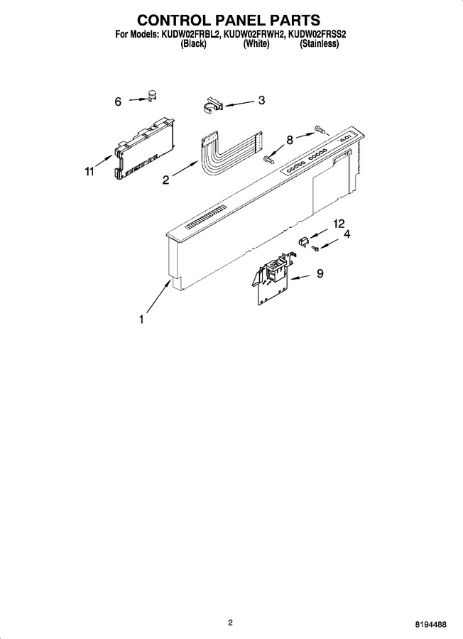Diagram for KUDW02FRBL2
