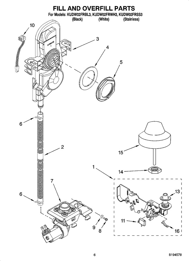 Diagram for KUDW02FRWH3