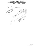 Diagram for 02 - Control Panel Parts